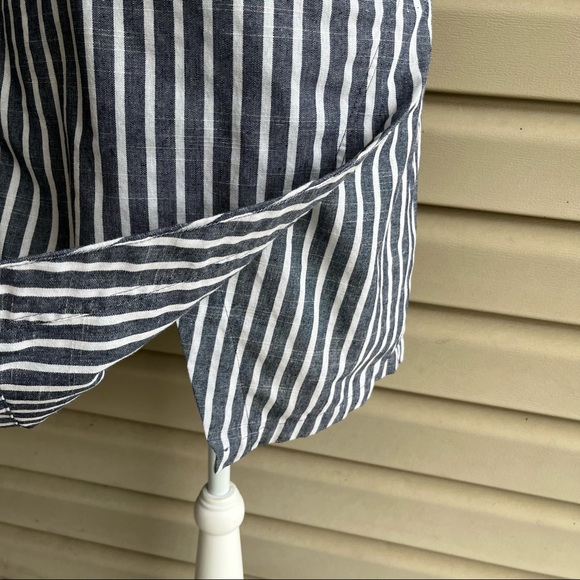 •Just Living• Striped Faux Wrap Skirt - Size Small - Picture 3 of 8